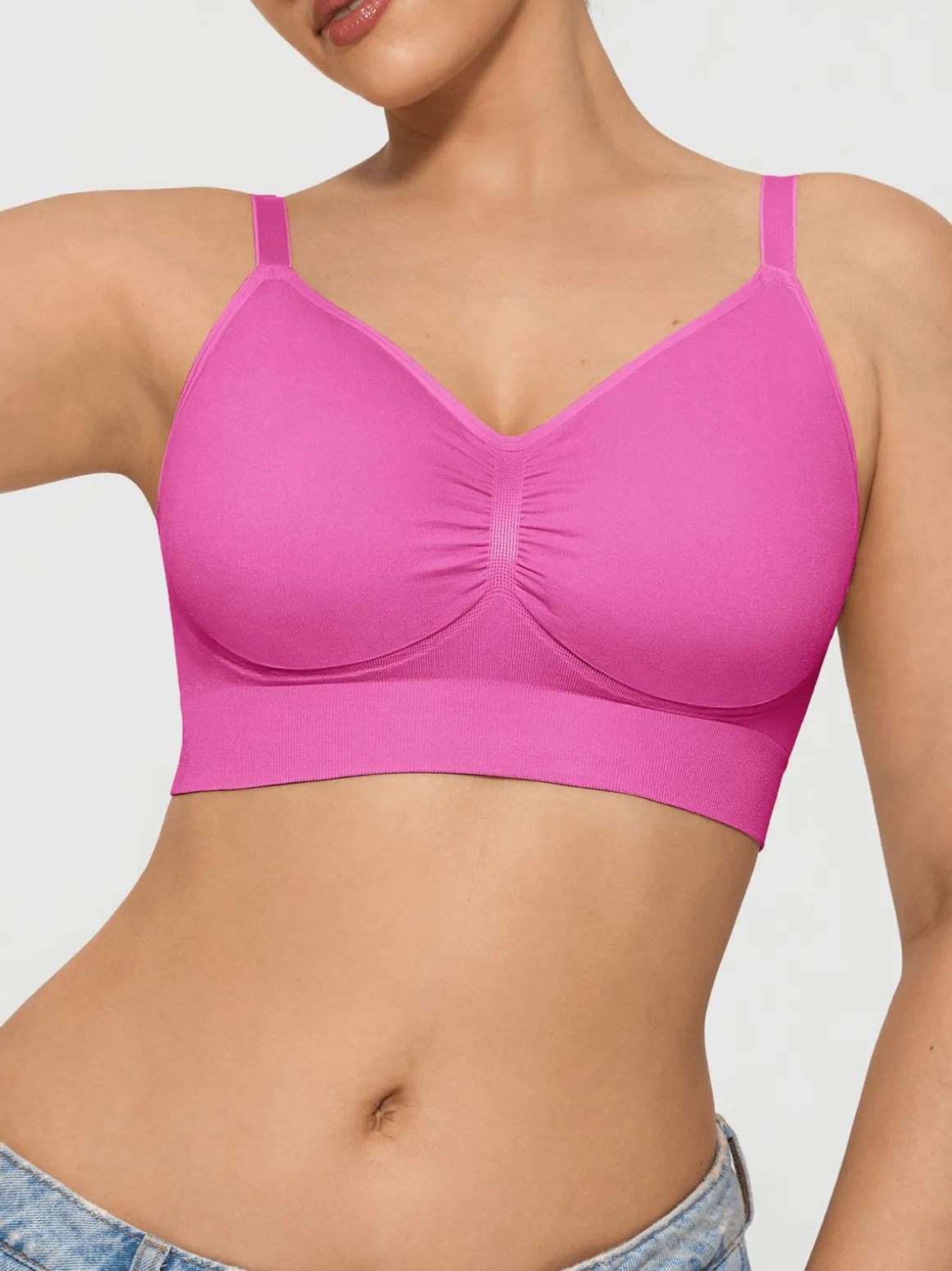 Seamless Comfort Removable Pad Everyday Bra