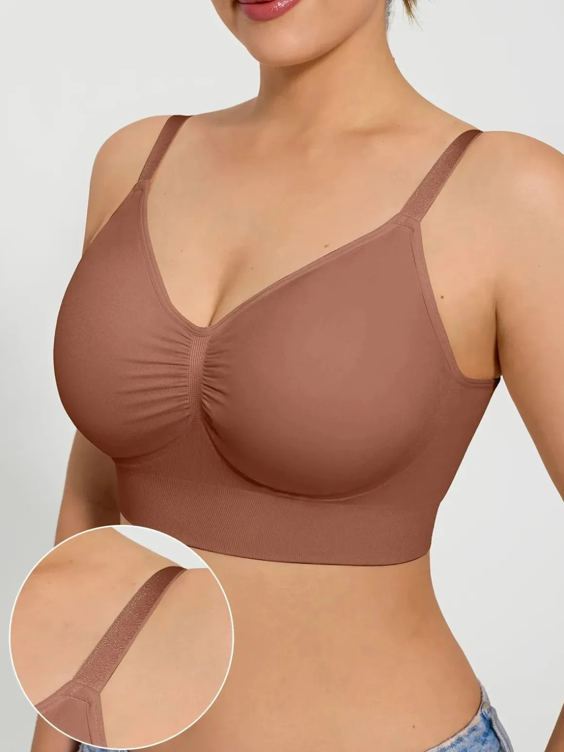 Seamless Comfort Removable Pad Everyday Bra