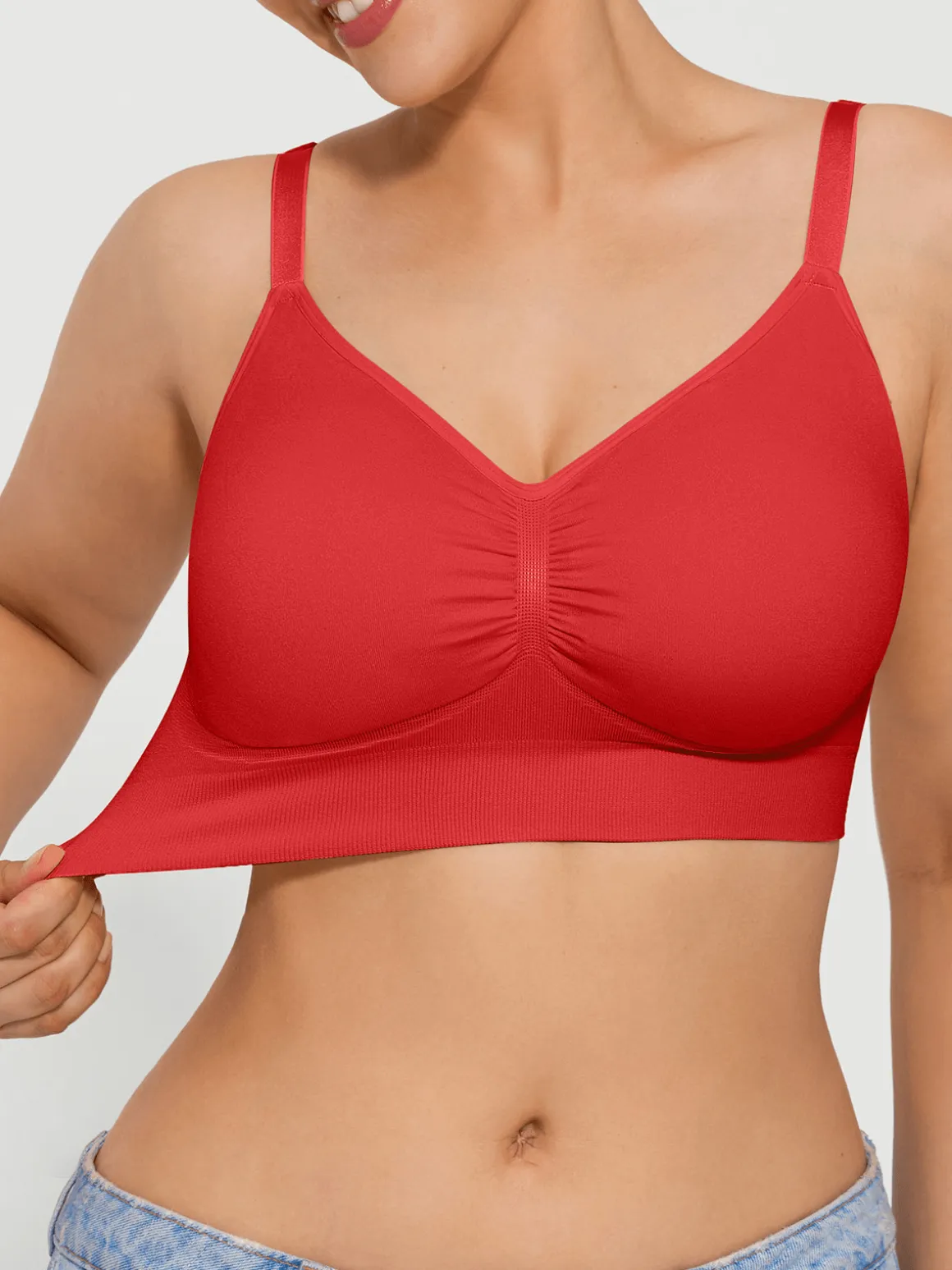 Seamless Comfort Removable Pad Everyday Bra