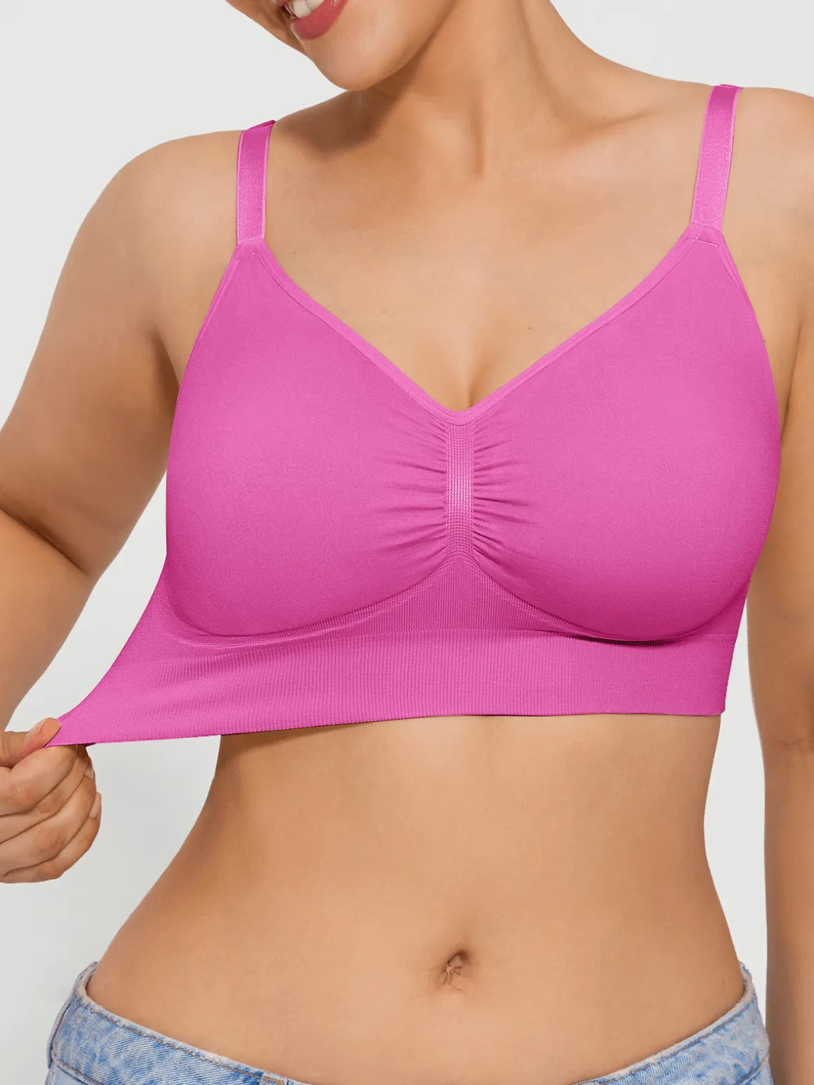 Seamless Comfort Removable Pad Everyday Bra