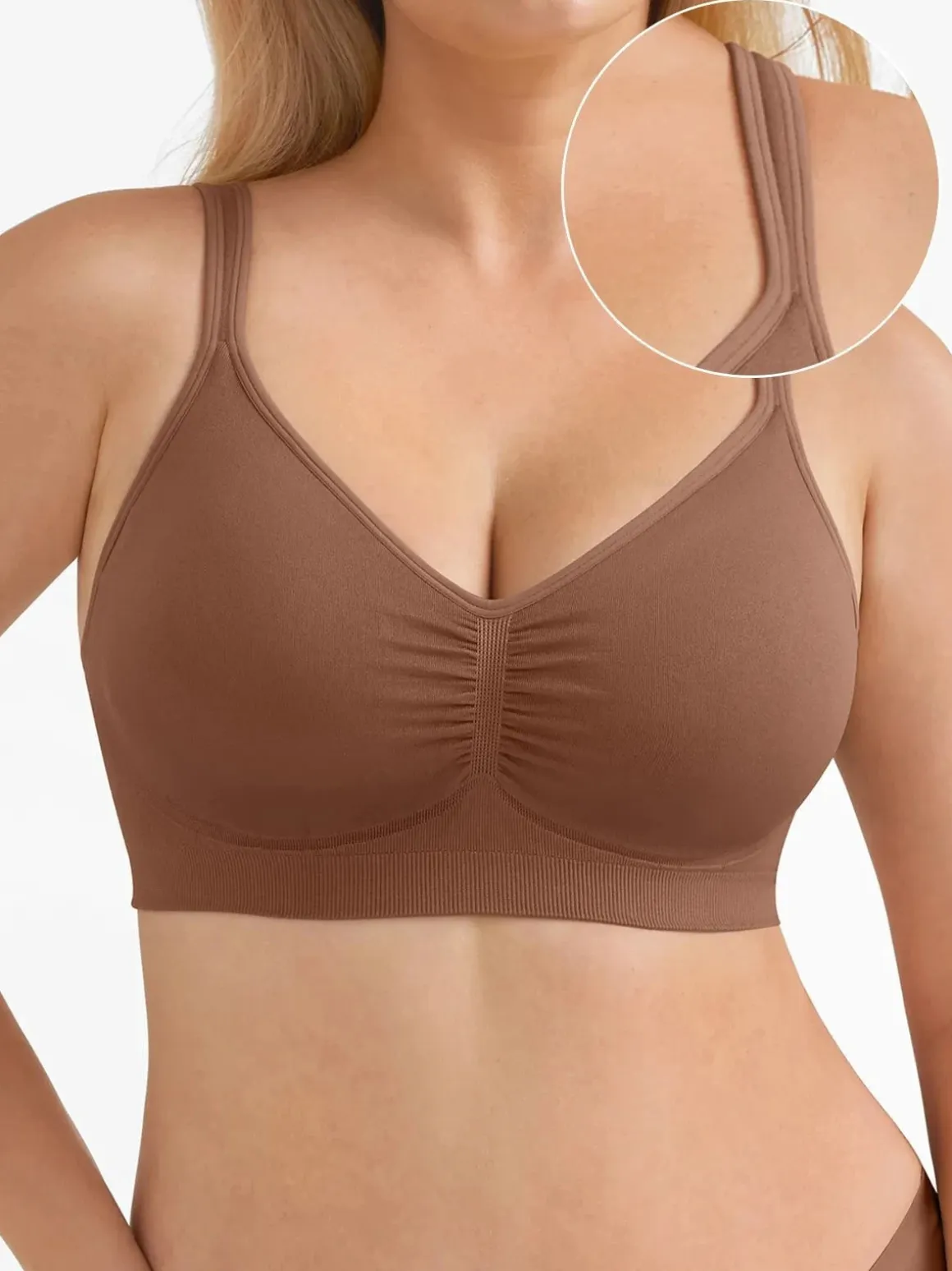 Seamless Comfort Removable Pad Everyday Bra