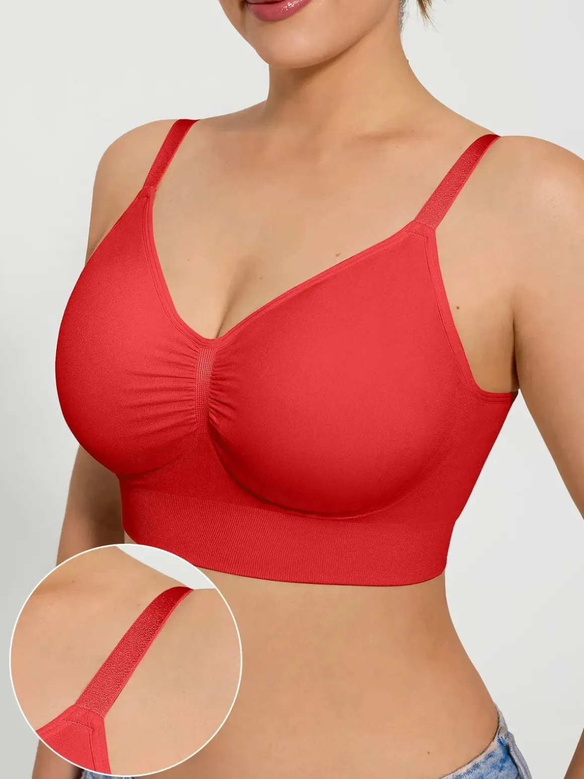 Seamless Comfort Removable Pad Everyday Bra