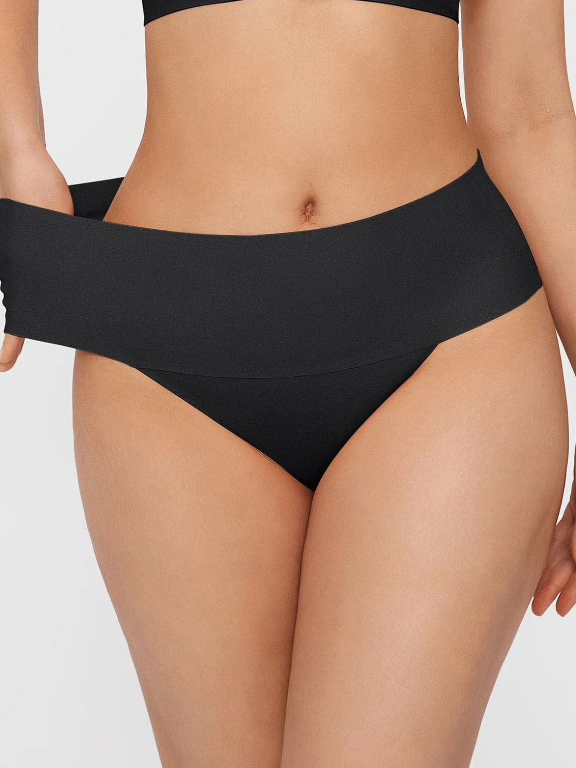 Seamless High-Waist Tummy Control Thong