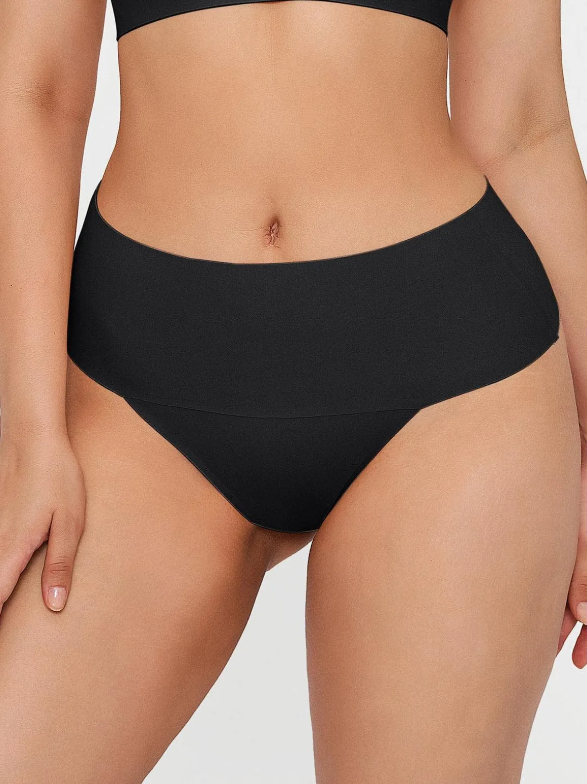 Seamless High-Waist Tummy Control Thong