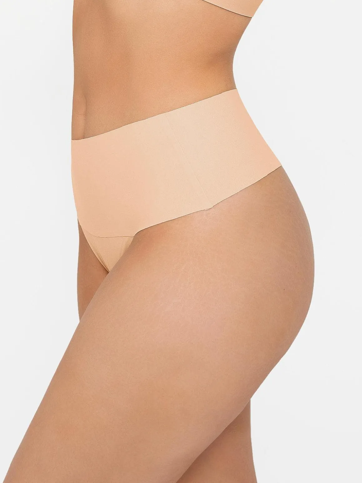 Seamless High-Waist Tummy Control Thong