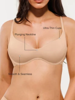 Seamless Lightweight T-Shirt Bra