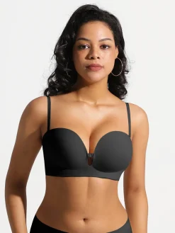 Seamless Non-Slip Push-Up Shaping Strapless Bra