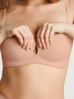 Seamless Non-Slip Push-Up Shaping Strapless Bra