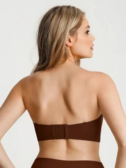 Seamless Non-Slip Push-Up Shaping Strapless Bra