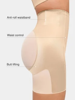 Seamless Push-Up Shapewear Bra Butt-Lifting Shorts Set