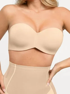 Seamless Push-Up Shapewear Bra Butt-Lifting Shorts Set