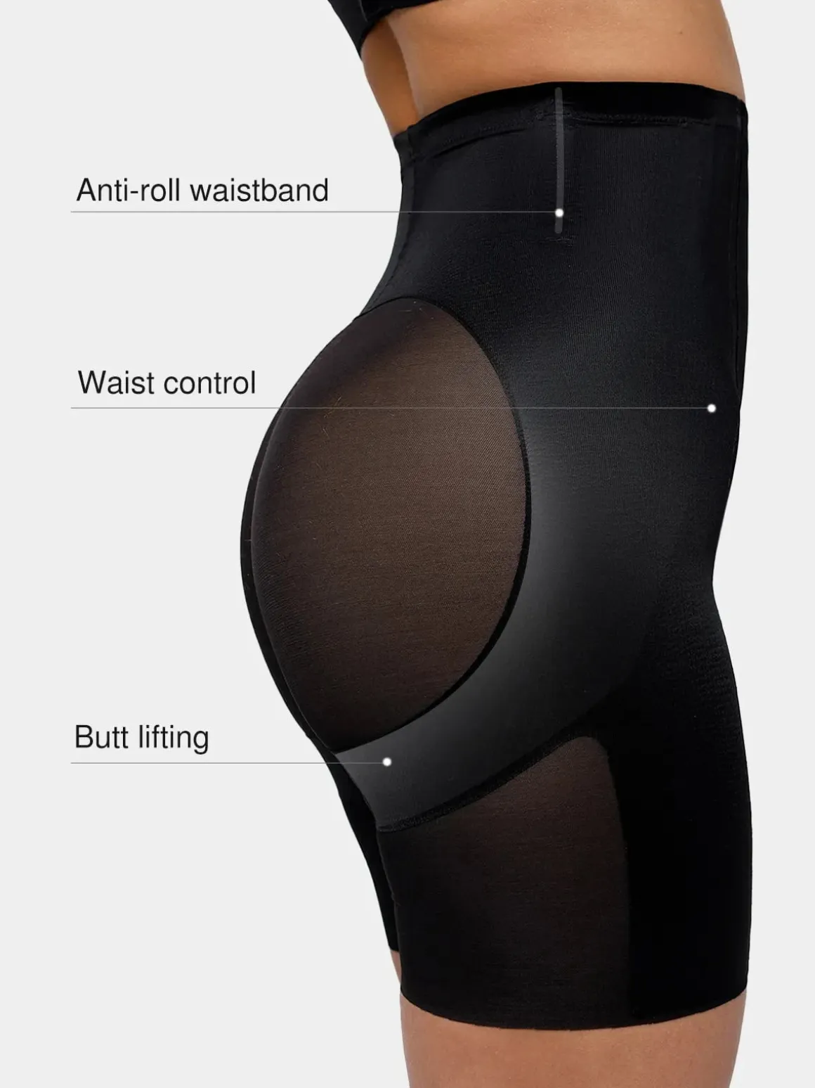 Seamless Push-Up Shapewear Bra Butt-Lifting Shorts Set