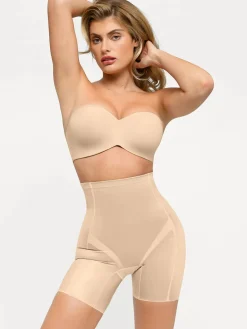 Seamless Push-Up Shapewear Bra Butt-Lifting Shorts Set