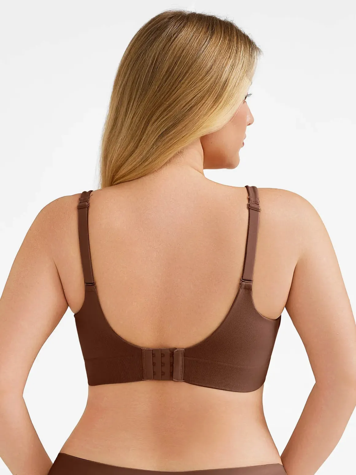 Seamless Push-Up Wireless Full Coverage Bra