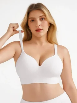Seamless Push-Up Wireless Full Coverage Bra