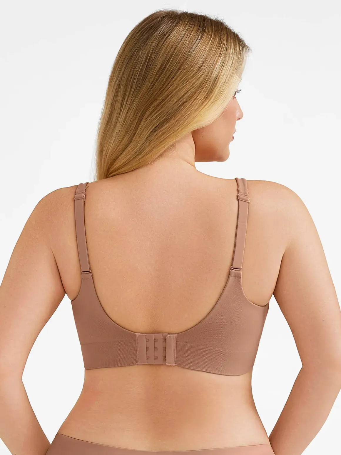 Seamless Push-Up Wireless Full Coverage Bra