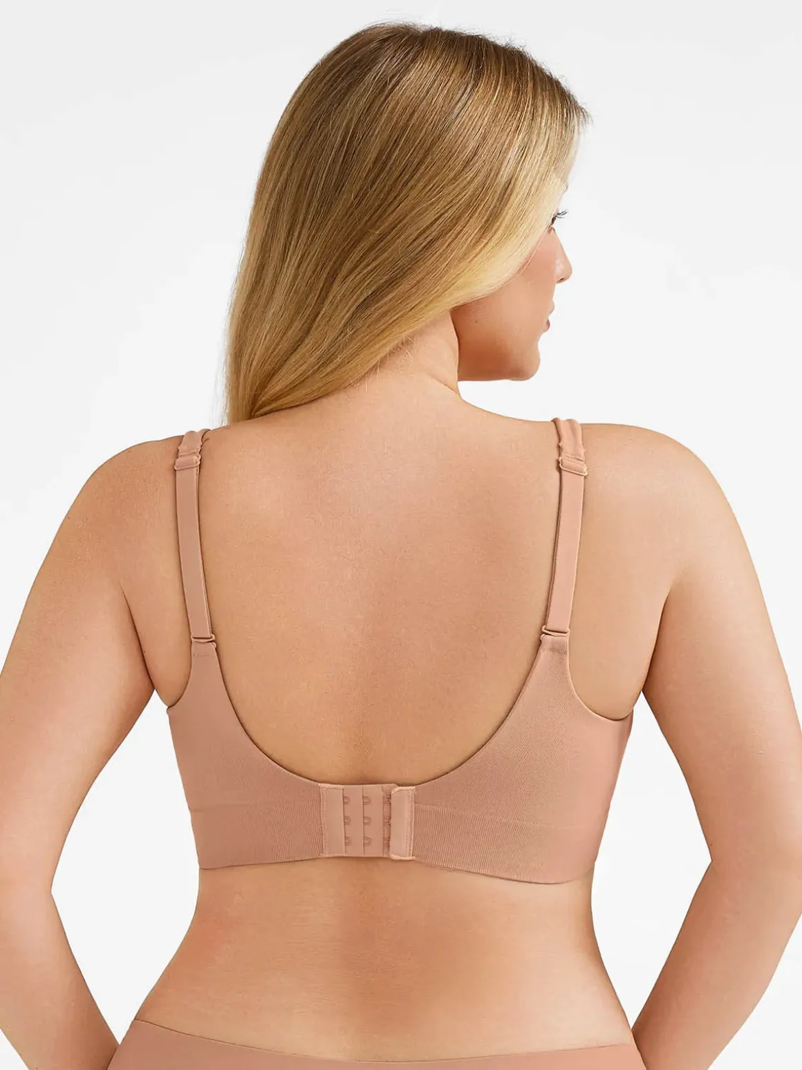 Seamless Push-Up Wireless Full Coverage Bra