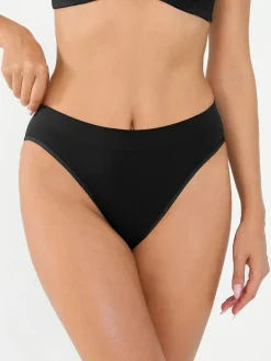 Seamless Ribbed-Waist Brief