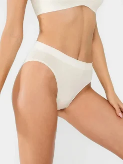 Seamless Ribbed-Waist Brief