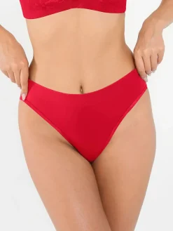 Seamless Ribbed-Waist Brief