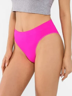 Seamless Ribbed-Waist Brief