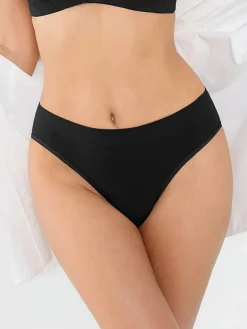 Seamless Ribbed-Waist Brief