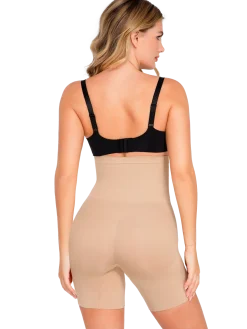 Seamless Tummy Control Mid-Thigh Shaping Shorts