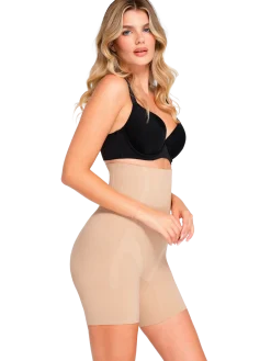 Seamless Tummy Control Mid-Thigh Shaping Shorts