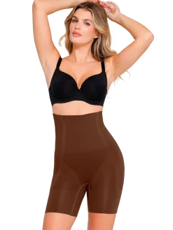 Seamless Tummy Control Mid-Thigh Shaping Shorts