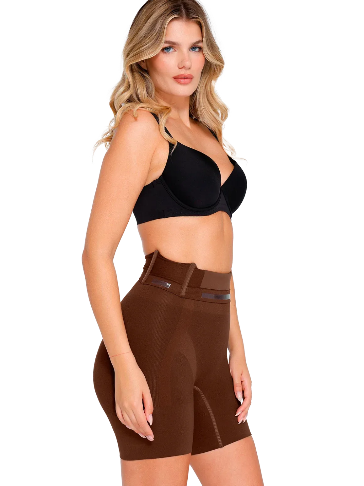 Seamless Tummy Control Mid-Thigh Shaping Shorts