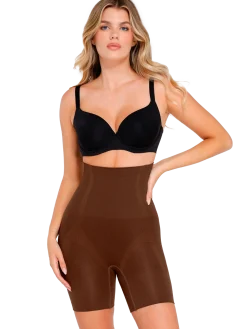 Seamless Tummy Control Mid-Thigh Shaping Shorts