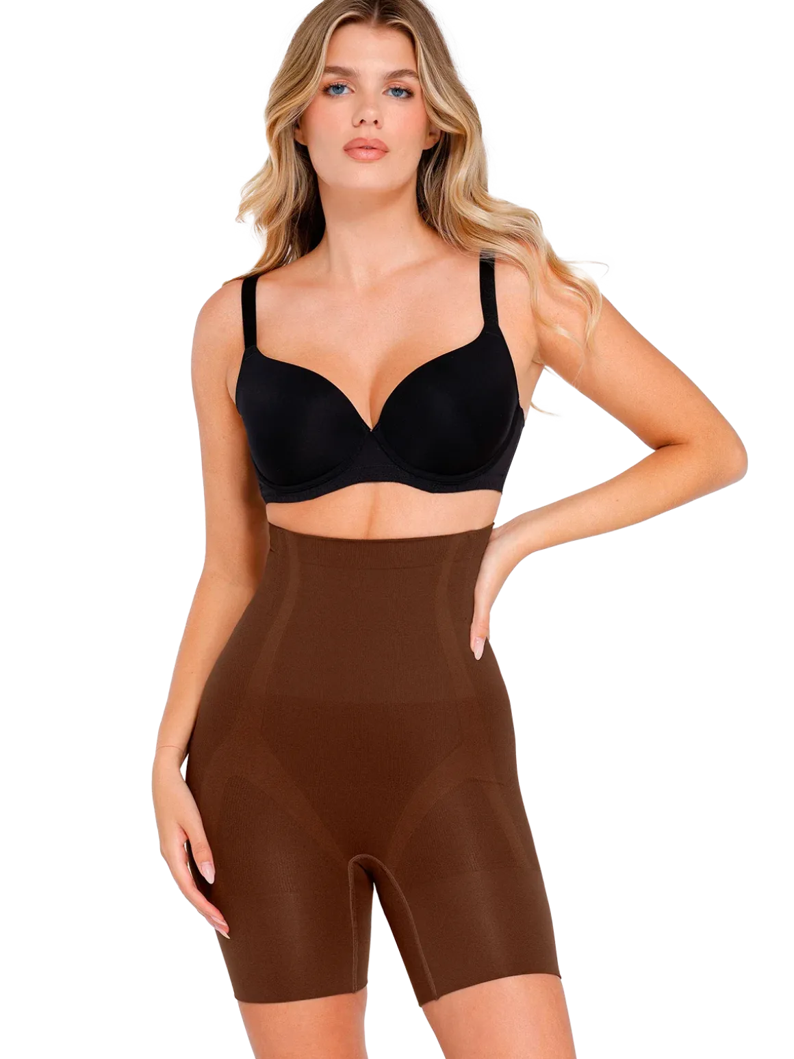 Seamless Tummy Control Mid-Thigh Shaping Shorts