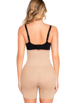 Seamless Tummy Control Mid-Thigh Shaping Shorts