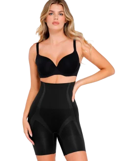 Seamless Tummy Control Mid-Thigh Shaping Shorts