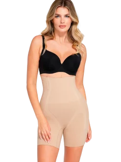 Seamless Tummy Control Mid-Thigh Shaping Shorts