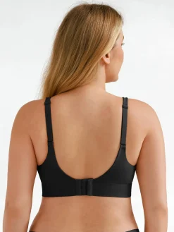 Seamless Wireless Adjustable Wide-Strap T-Shirt Bra