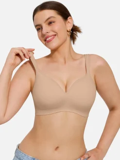 Seamless Wireless Adjustable Comfort Support Bra