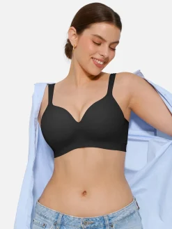 Seamless Wireless Adjustable Comfort Support Bra