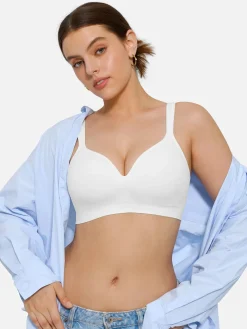 Seamless Wireless Adjustable Comfort Support Bra