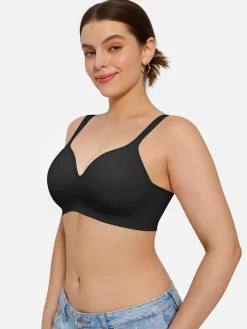 Seamless Wireless Adjustable Comfort Support Bra
