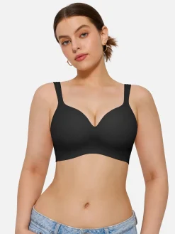 Seamless Wireless Adjustable Comfort Support Bra