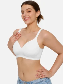 Seamless Wireless Adjustable Comfort Support Bra