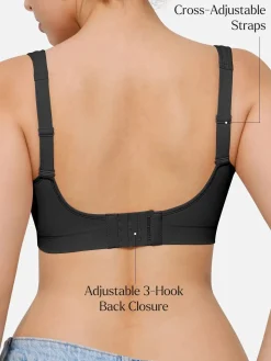 Seamless Wireless Adjustable Comfort Support Bra