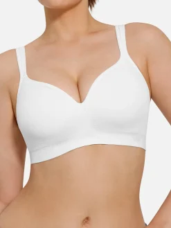 Seamless Wireless Adjustable Comfort Support Bra