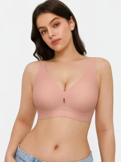 Seamless Wireless Jelly Contour Support Bra