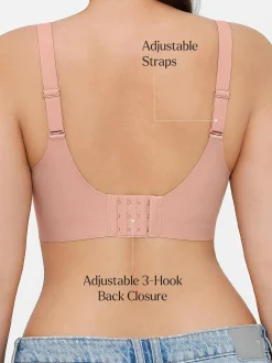 Seamless Wireless Jelly Contour Support Bra