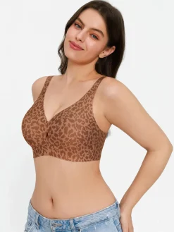 Seamless Wireless Jelly Contour Support Bra