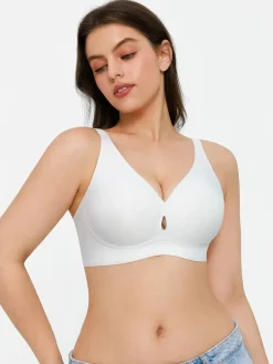Seamless Wireless Jelly Contour Support Bra
