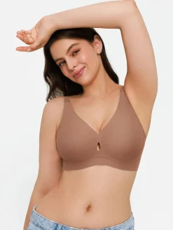 Seamless Wireless Jelly Contour Support Bra