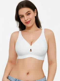 Seamless Wireless Jelly Contour Support Bra